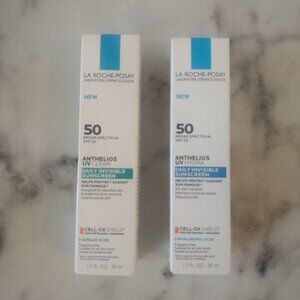 La Roche Posay Anthelios SPF: UV Clear + UV Hydra -- Daily Invisible Sunscreen